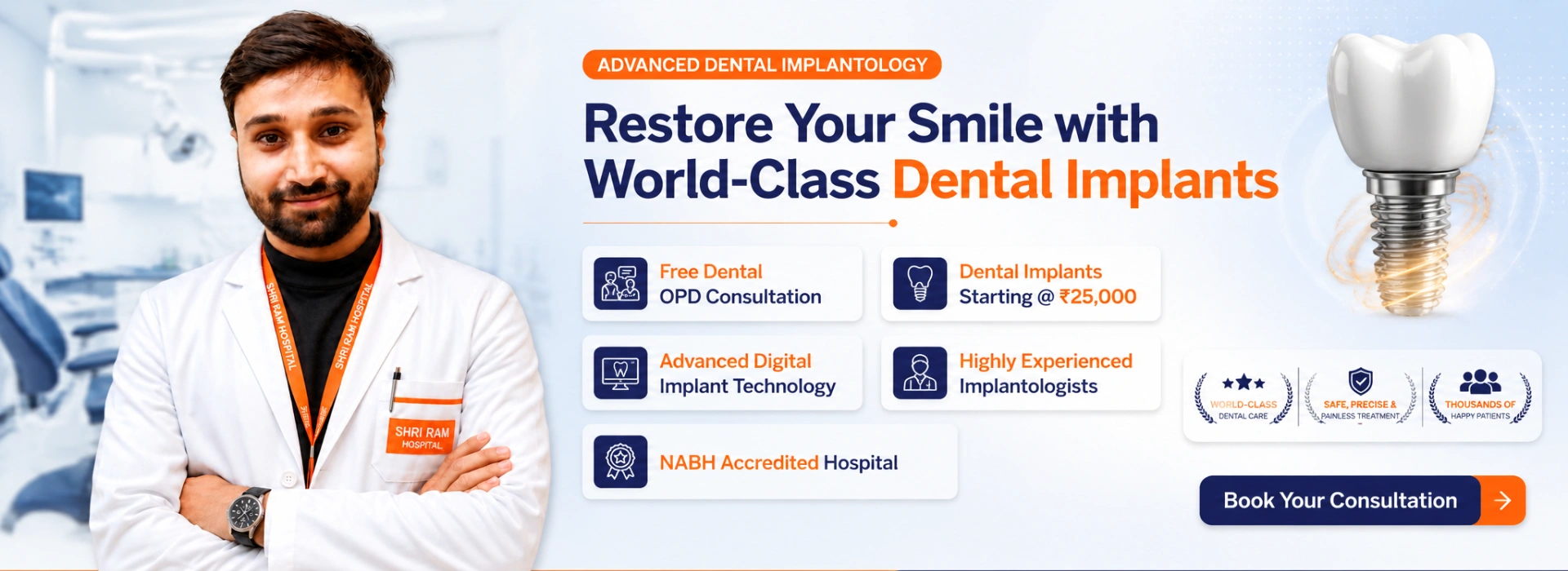 Dental Implant Banner