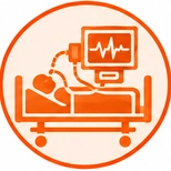 ICU with Modern Ventilators