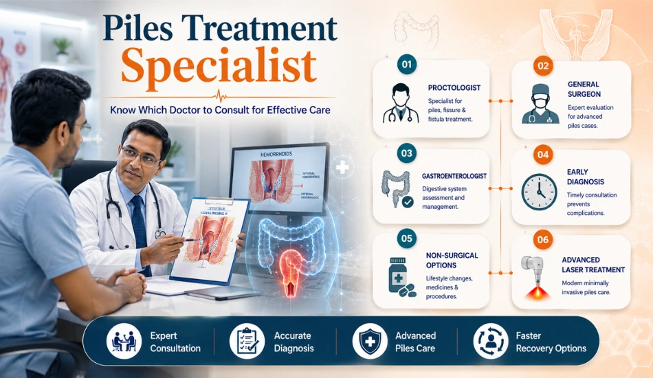 Which Doctor Should You Consult for Piles? A Complete Patient Guide