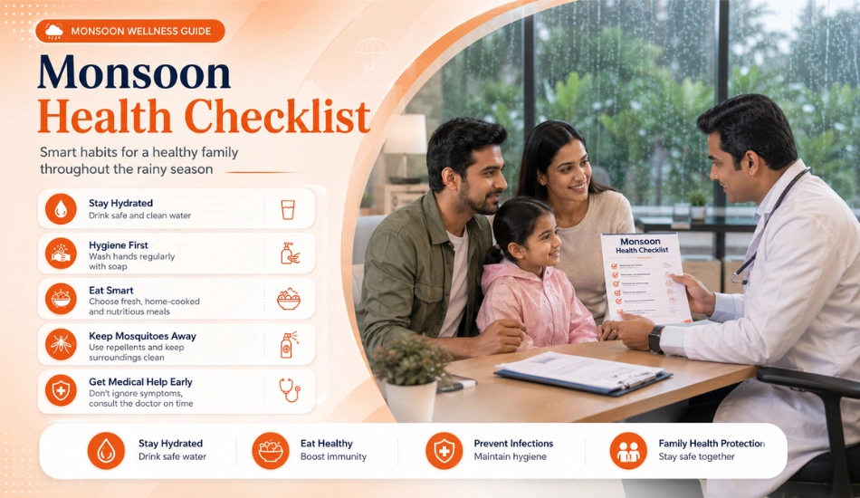 Rainy Season Health Checklist Every Family Should Follow