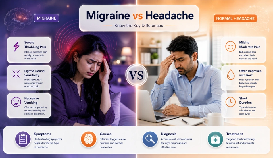 Migraine vs Normal Headache: How to Tell the Difference