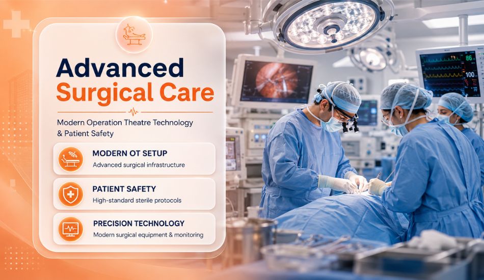Advanced Operation Theatre in Delhi: Modern Surgical Technology & Patient Safety
